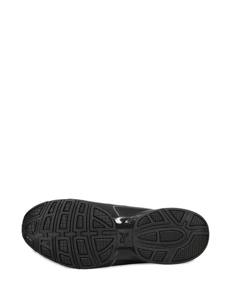 Sneakerși Puma cu șireturi din dantelă negru
