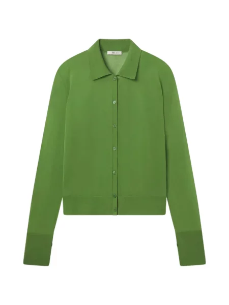 Gulerat cardigan Frame verde