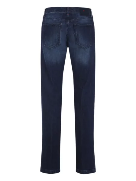 Blugi Kiton cu 5 buzunare albastru