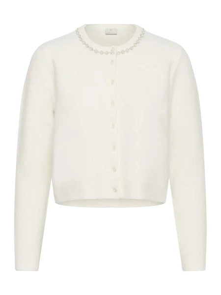 Kaffe Geacă tricotată KARoxy' alb