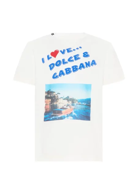 Koszulka dziecięca Dolce And Gabbana biała