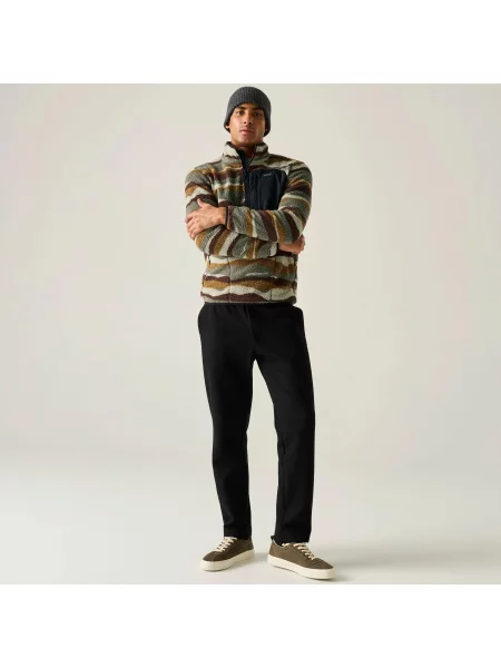 Bluza polarowa Frankie Borg Half Zip zielona