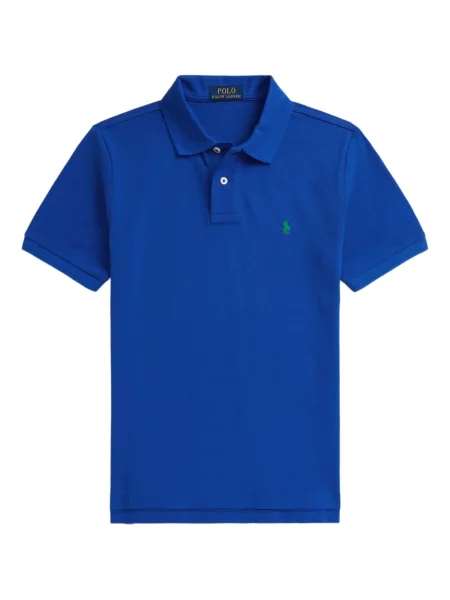 Koszulka polo dziecięca Polo Ralph Lauren niebieska
