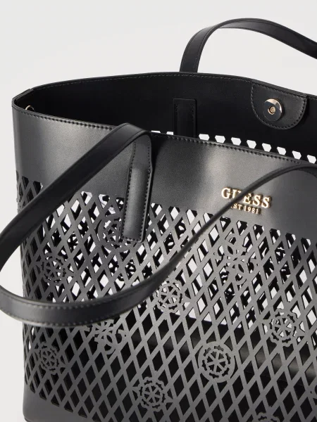 Guess Geantă Letty negru