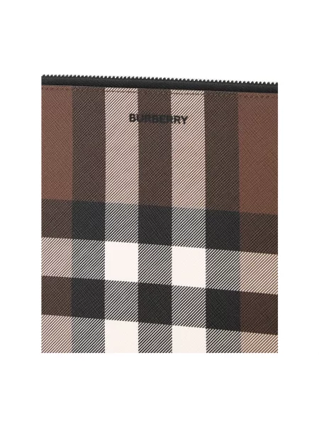 Nerka Burberry w kratę płócienna brązowa