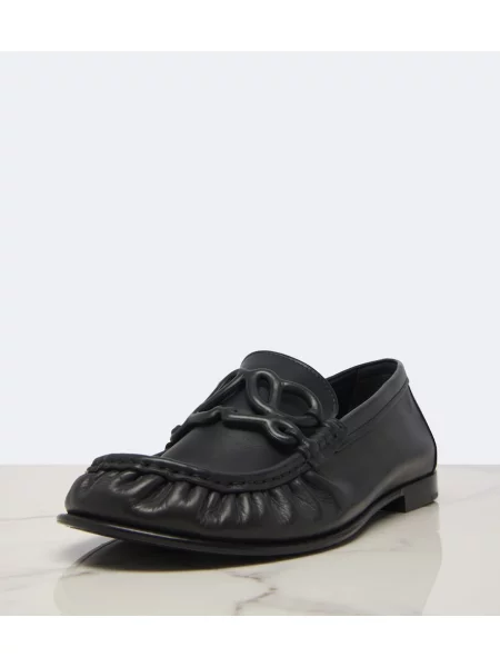 Pantofi loafer Loewe din piele negru