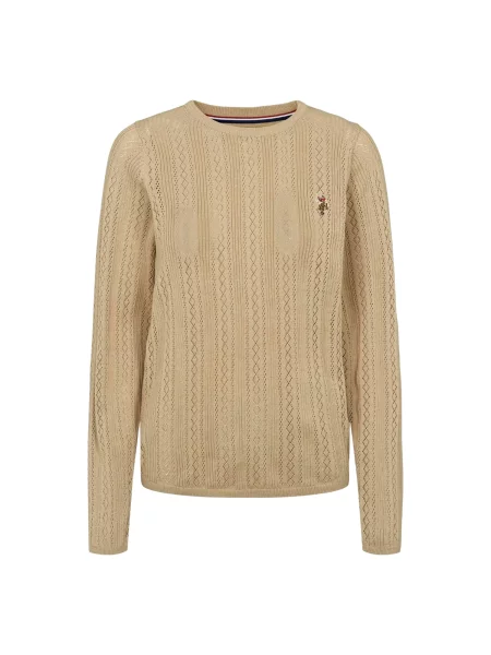 U.S. POLO ASSN. Pulóver UWMynthe greige