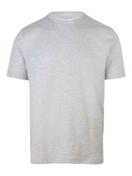 Tricou Eleventy scurt gri