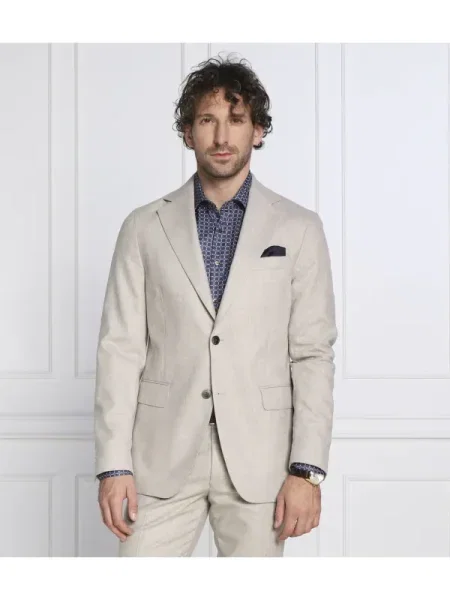 Oscar Jacobson de lână sacou ego blazer bej