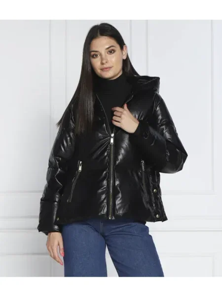 Michael Kors Steppelt kabát fekete
