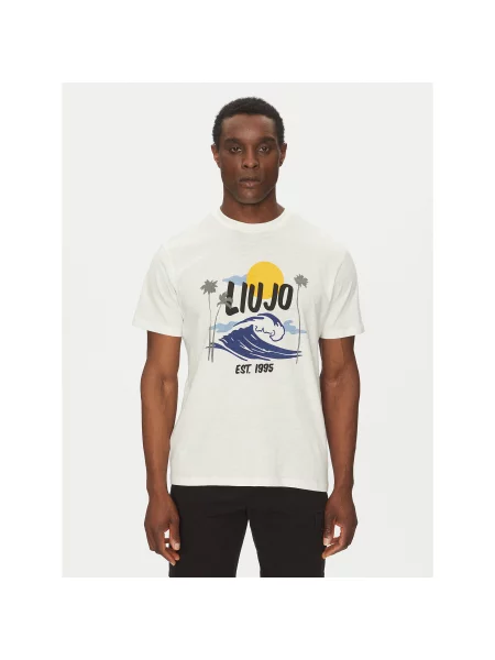 Liu Jo Футболка Regular Fit білий