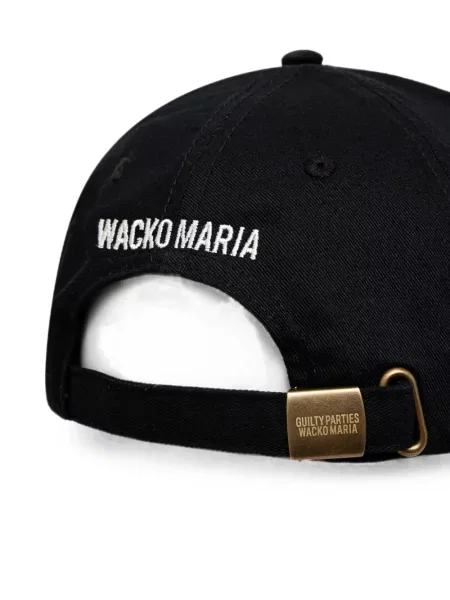 Șapcă Wacko Maria cu broderie negru
