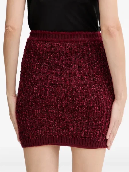 Spódnica mini Guess czerwona