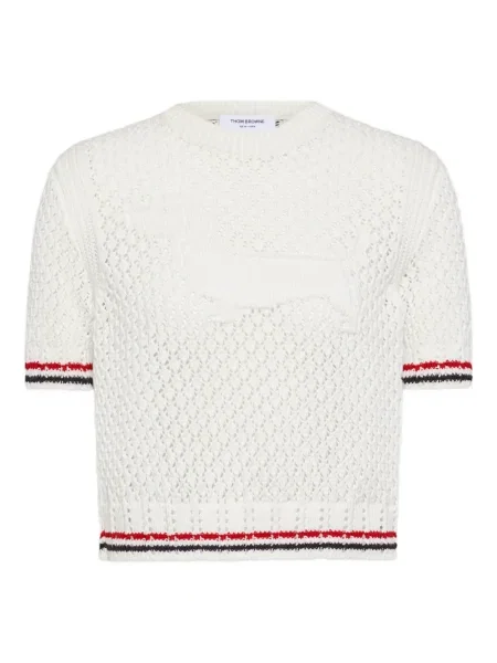 Tricou Thom Browne alb