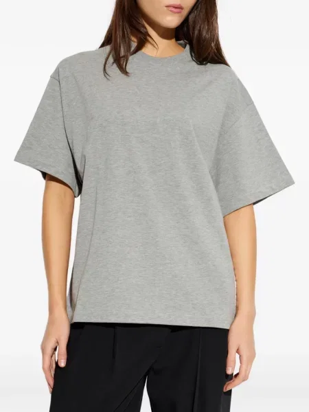 Tricou Jil Sander cu imagine gri