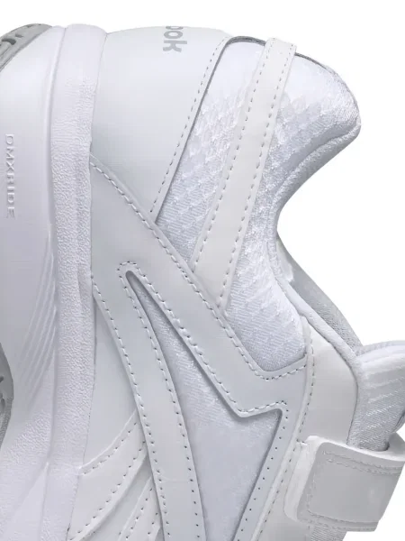 Sneakerși Reebok business cu bretele alb