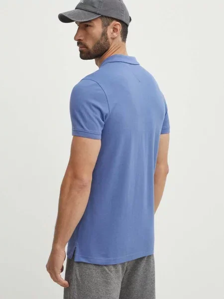 Tommy Jeans polo niebieska