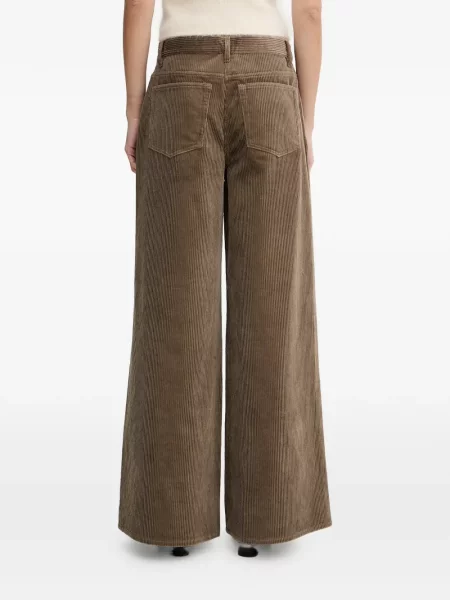 Pantaloni Filippa K de catifea cord maro