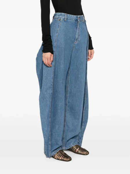 Blugi cu picior larg Loewe albastru