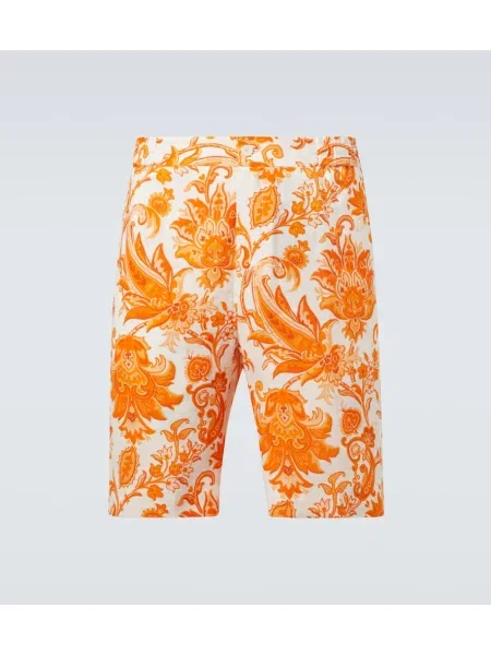 Bermude Etro de in cu imagine portocaliu