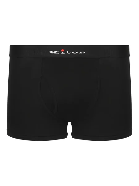 Боксерки Kiton с автограф черно