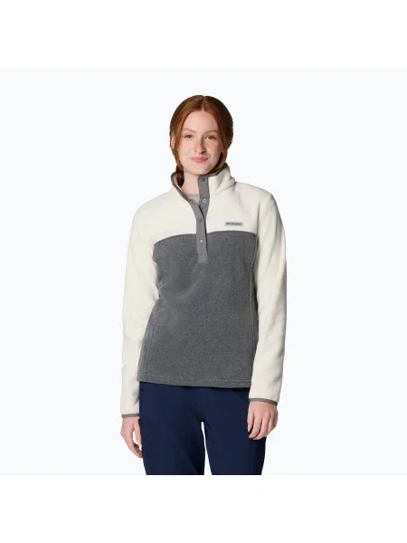 Columbia Benton Springs дамски суитшърт Snap city grey heather / chelk сиво