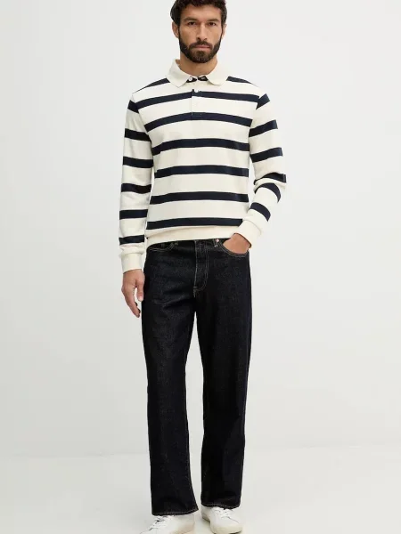 Lindbergh longsleeve beżowy