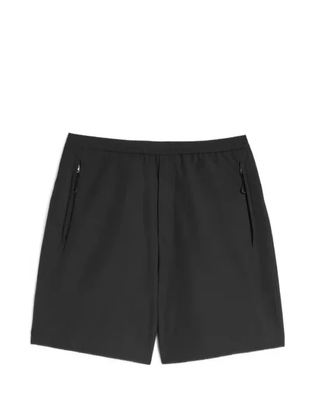 Pantaloni scurți Jil Sander negru