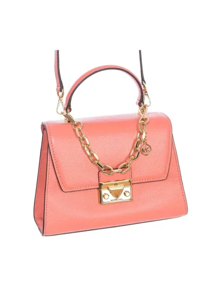 Torebka Michael Kors skórzana biznesowa czerwona