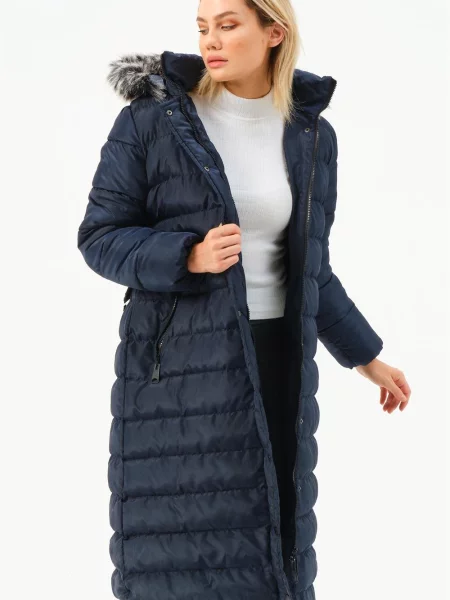 Lakirana jakna Dewberry modra