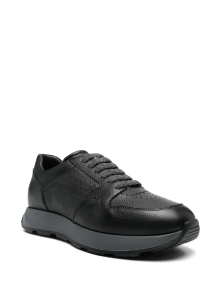 Sneakerși Barrett din piele negru