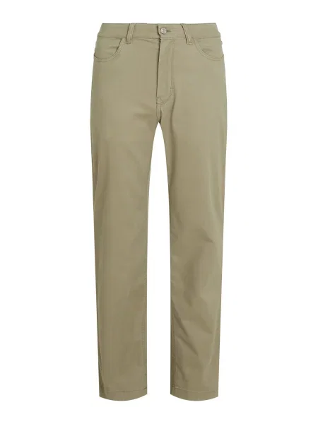 Calvin Klein Jeans Pantaloni din Straight Fit verde