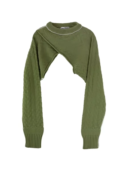 Decupat pulover Sonia Carrasco verde