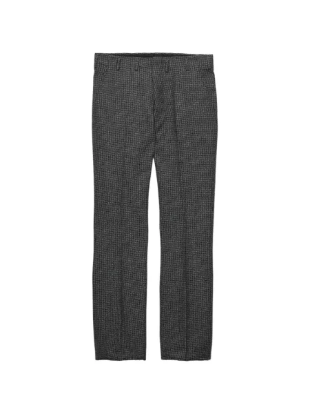 Pantaloni Prada de lână gri