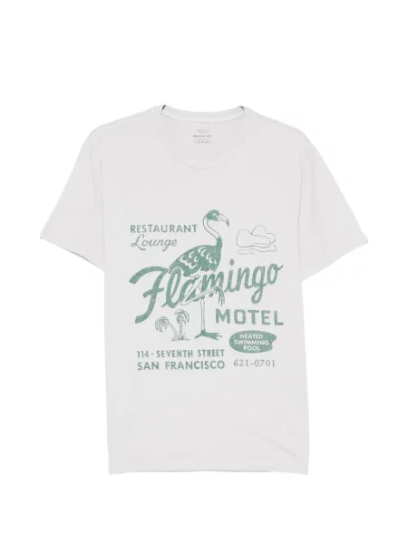 Tricou Bowery cu imagine violet