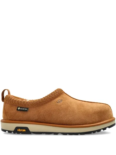 Papuci de casă Ugg din piele de căprioară maro