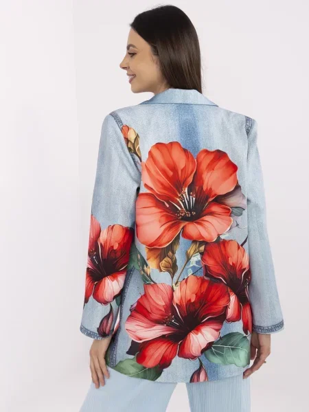 Sacou Italy Moda albastru