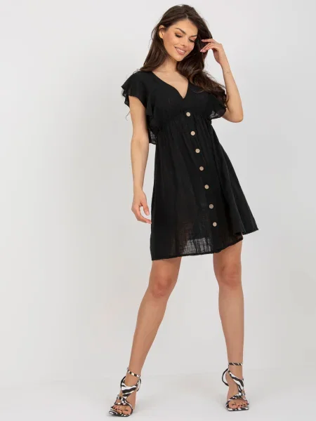 Rochie de zi Fashionhunters de costum negru
