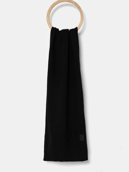 Volnen šal Boss Orange črna