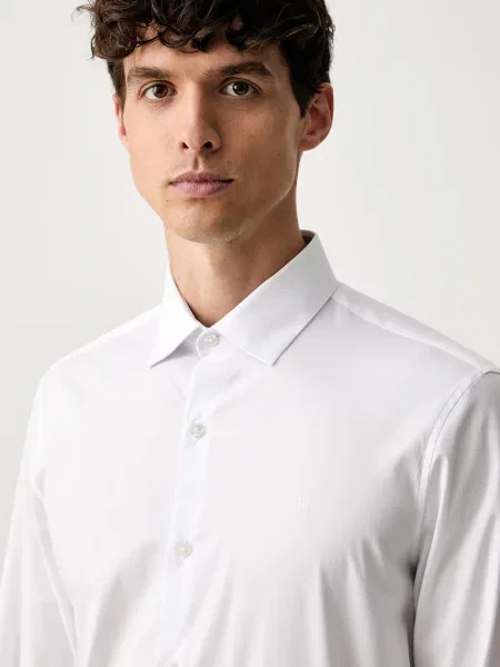 Calvin Klein férfi ing elasztánnal fehér