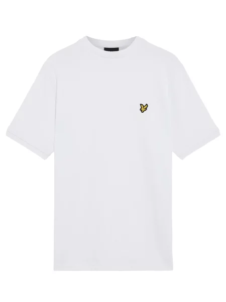 Lyle & Scott Tricou Football Jacquard' alb