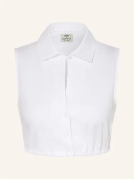 Berwin & Wolff Bluzka Dirndl weiss biała