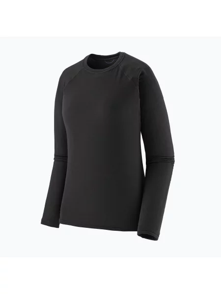 Bluză termoactivă pentru femei Patagonia Capilene Termal Weight Crew black negru