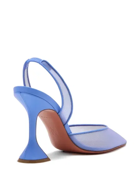 Pantofi cu toc Amina Muaddi alb