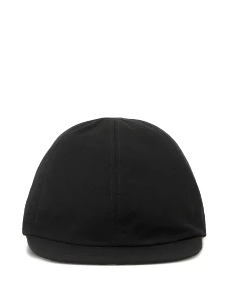 Czapka z daszkiem dziecięca Burberry czarna