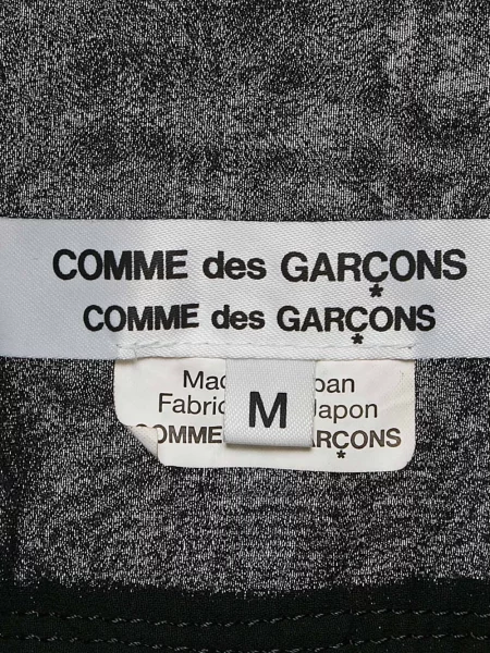 Koszula Comme Des Garcons z krepy czarna