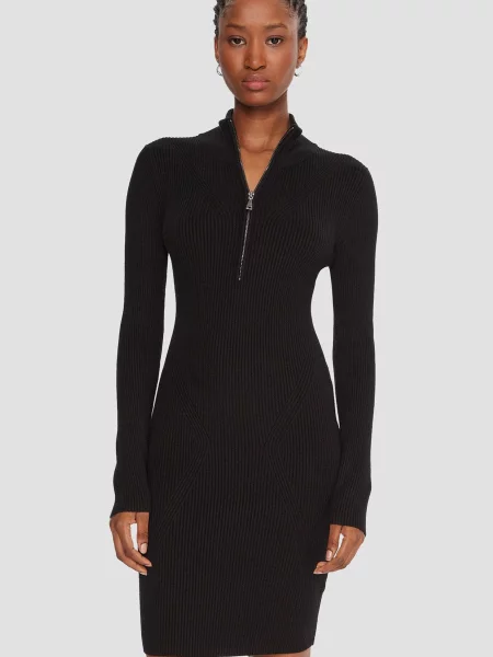 Сукня міді GUESS чорний