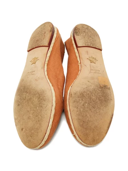 Espadrile Charlotte Olympia din canvas maro
