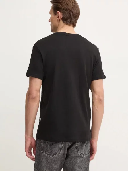Tričko G-Star Raw s potiskem černá