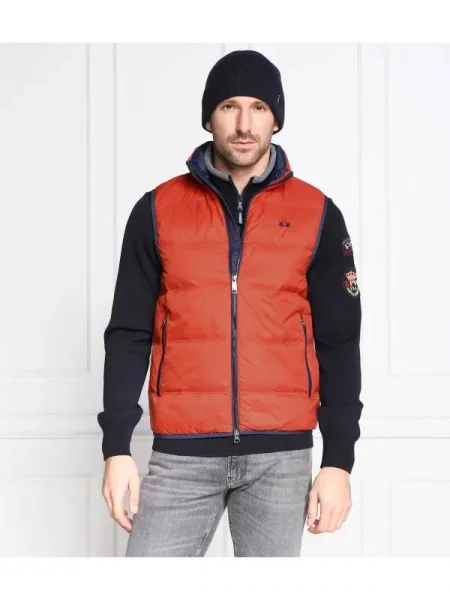 La Martina De puf vestă roșu